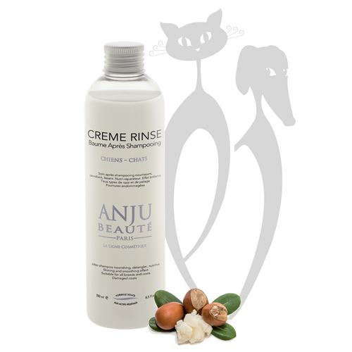 ANJU CREME RINSE, balzamas kailiui šunims ir katėms