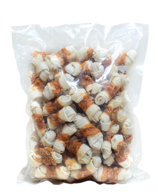 Sausgysliniai kauliukai su vištiena, skanėstas šunims, 1 kg