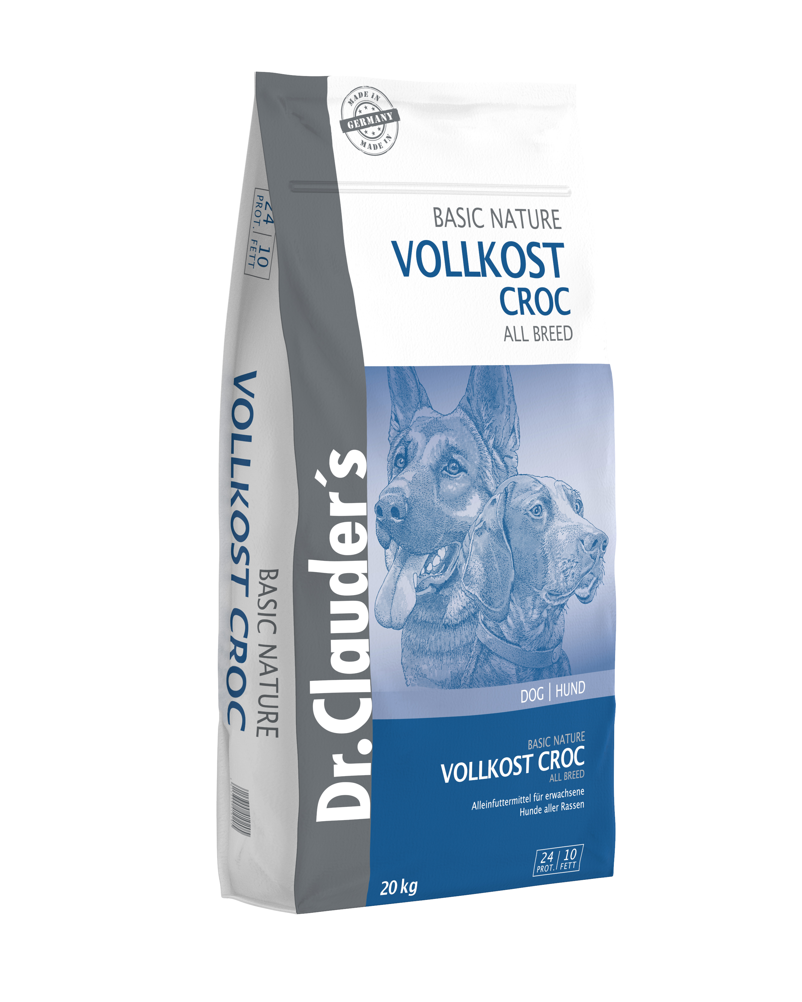 Dr.Clauder’s BASIC NATURE VOLLKOST CROC 20kg