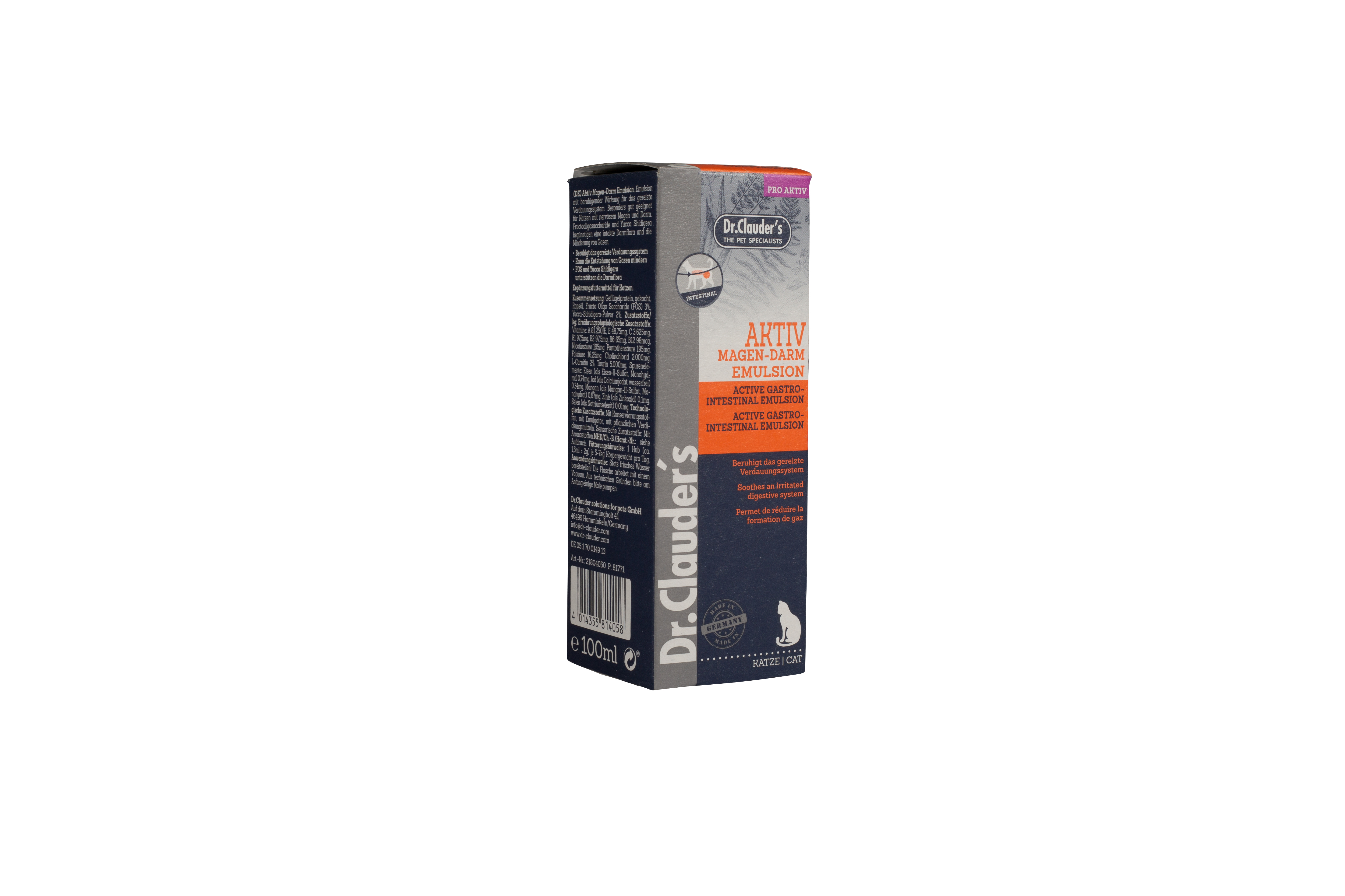 Dr. Clauder's emulsija, gerinanti kačių žarnyno veiklą, 100 ml