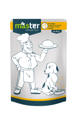 MASTER, konservai katėms su vištiena