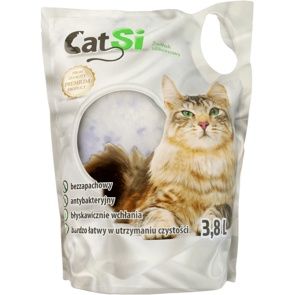 CATSI PREMIUM, silikoninis kraikas katėms 3,8L