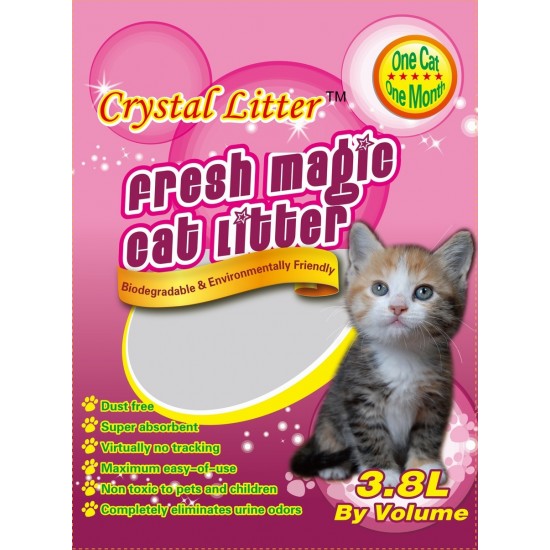 Elansa Fresh Magic silikoninis kraikas katėms 3,8L
