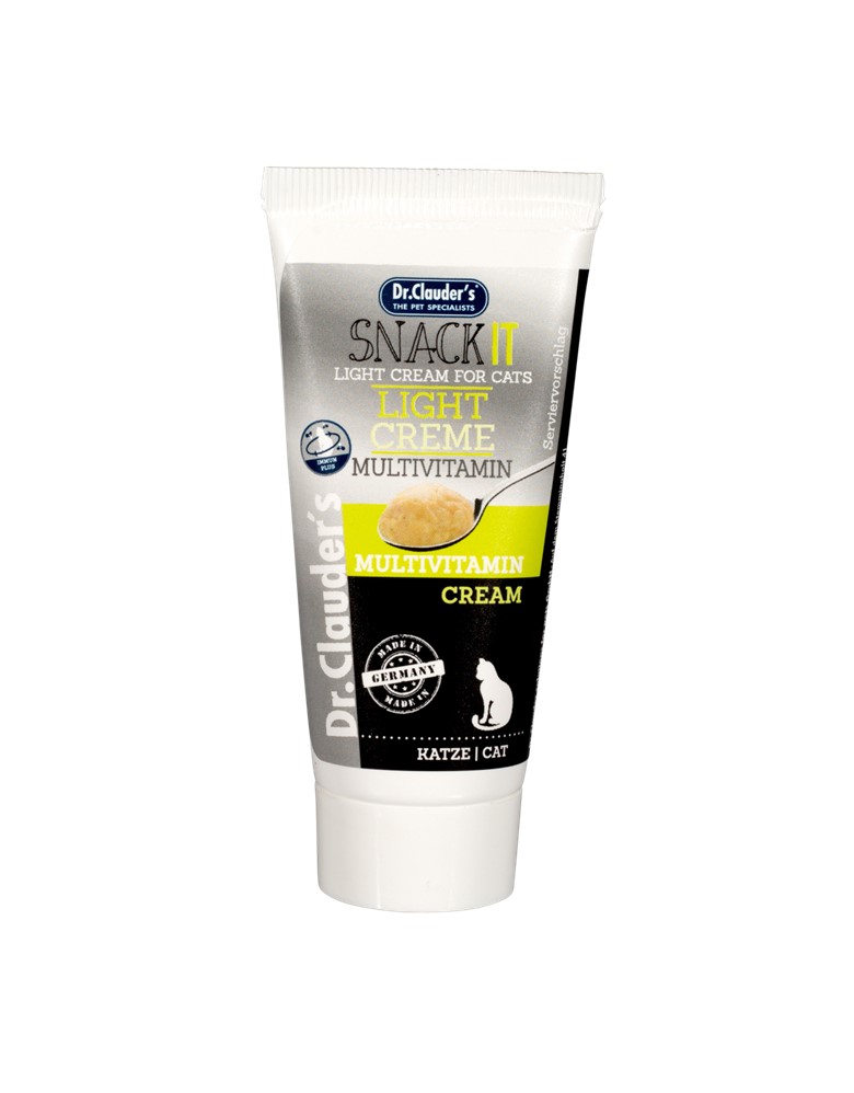 Dr. Clauder‘s SnackIT Light paštetas katėms su multivitaminais 35g