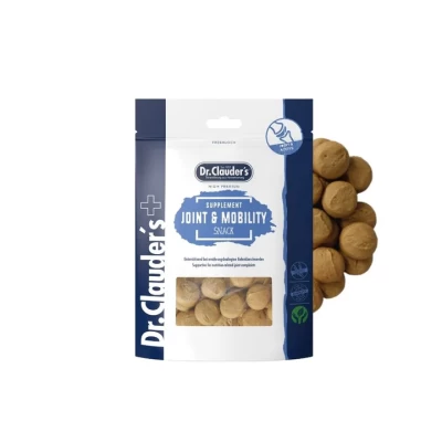 Dr. Clauder's Supplement Snack Joint & Mobility maisto papildas sąnariams šunims ir katėms 150g