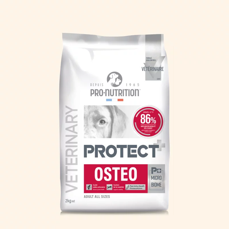 PRO-NUTRITION PROTECT OSTEO, subalansuotas sausas pašaras šunims, turintiems sąnarių problemų,2-12kg
