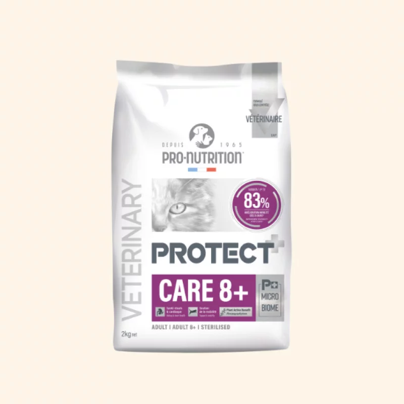 Pro-Nutrition Protect CARE 8+ sausas maistas vyresnio amžiaus katėms 2 kg