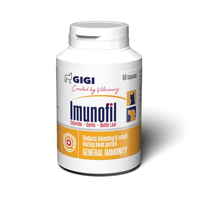 GIGI Imunofil  papildai šunims ir katėms imunitetui 30 tab.