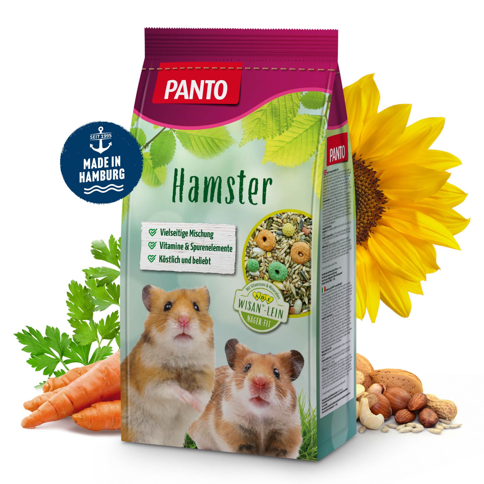PANTO Hamsterfutter maistas žiurkėnams 1 kg