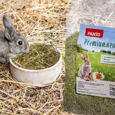 PANTO Heu lose gestopft  premium šienas graužikams 1-2 kg