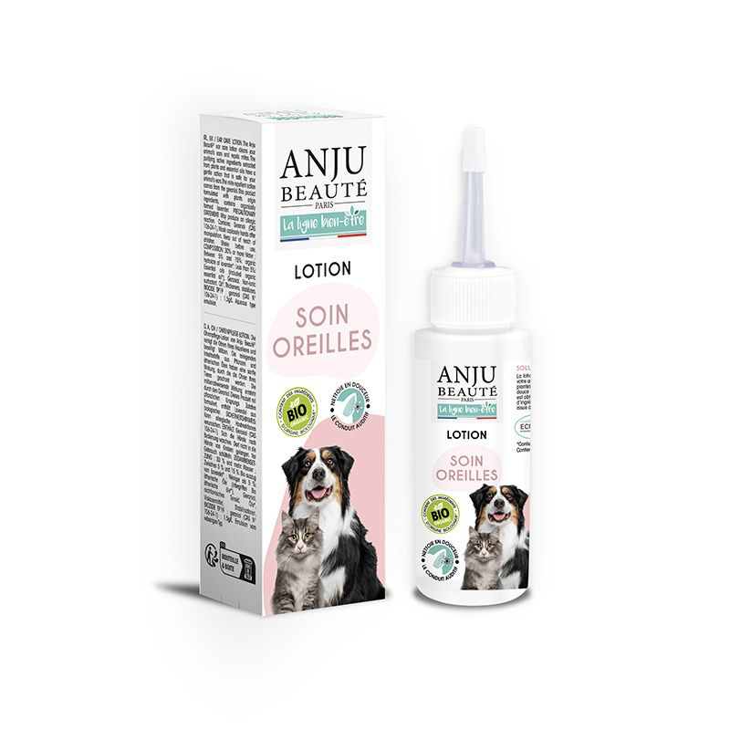 ANJU BEAUTE, ausų valiklis šunims ir katėms
