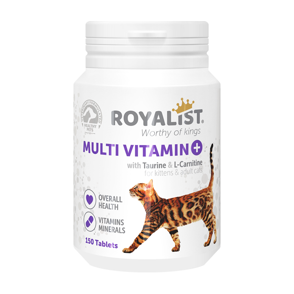 Royalist Multi Vitamin Cat and Kitten multivitaminai katėms ir kačiukams
