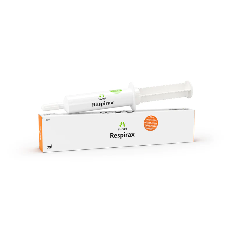 Inuvet Resiprax pasta kvėpavimo takams, katėms 60 ml
