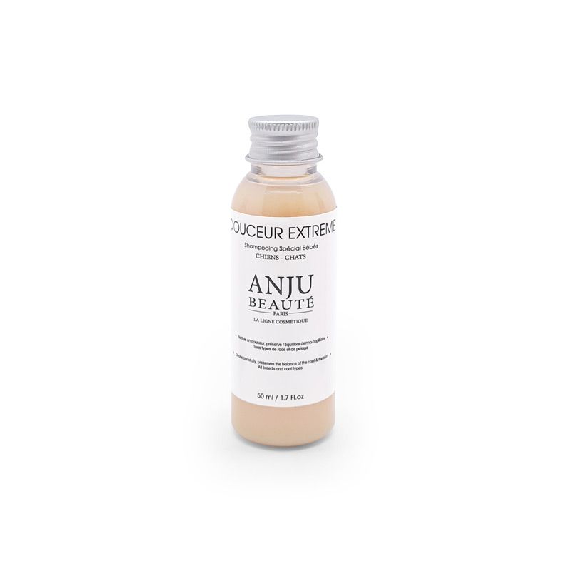 ANJU DOUCEUR EXTREME, mažylių šampūnas šuniukams ir kačiukams 50 ml