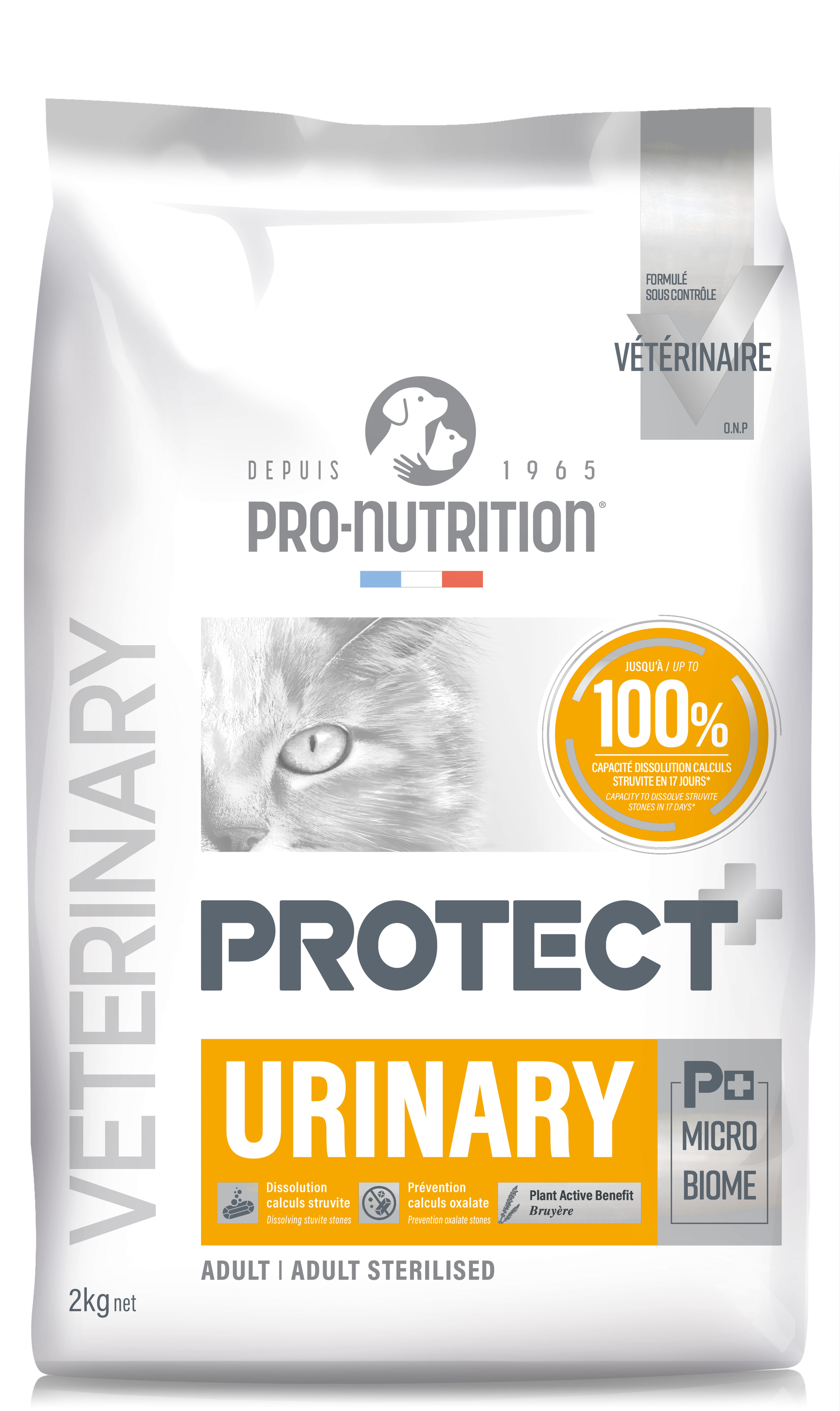 Pro-Nutrition Protect URINARY sausas maistas šlapimo takų ligomis sergančioms katėms 2-8 kg Pro-Nutrition Protect URINARY sausas maistas šlapimo takų ligomis sergančioms katėms 2-8 kg