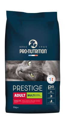 PRO-NUTRITION ADULT MULTI, visavertis super premium sausas maistas su vištiena ir daržovėmis katėms 10kg
