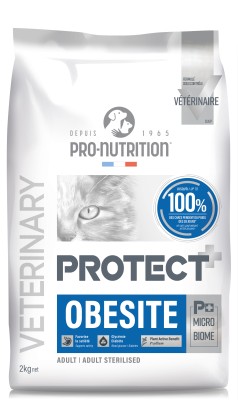 Pro- Nutrition Protect OBESITE sausas maistas antsvorio turinčioms katėms 2 kg