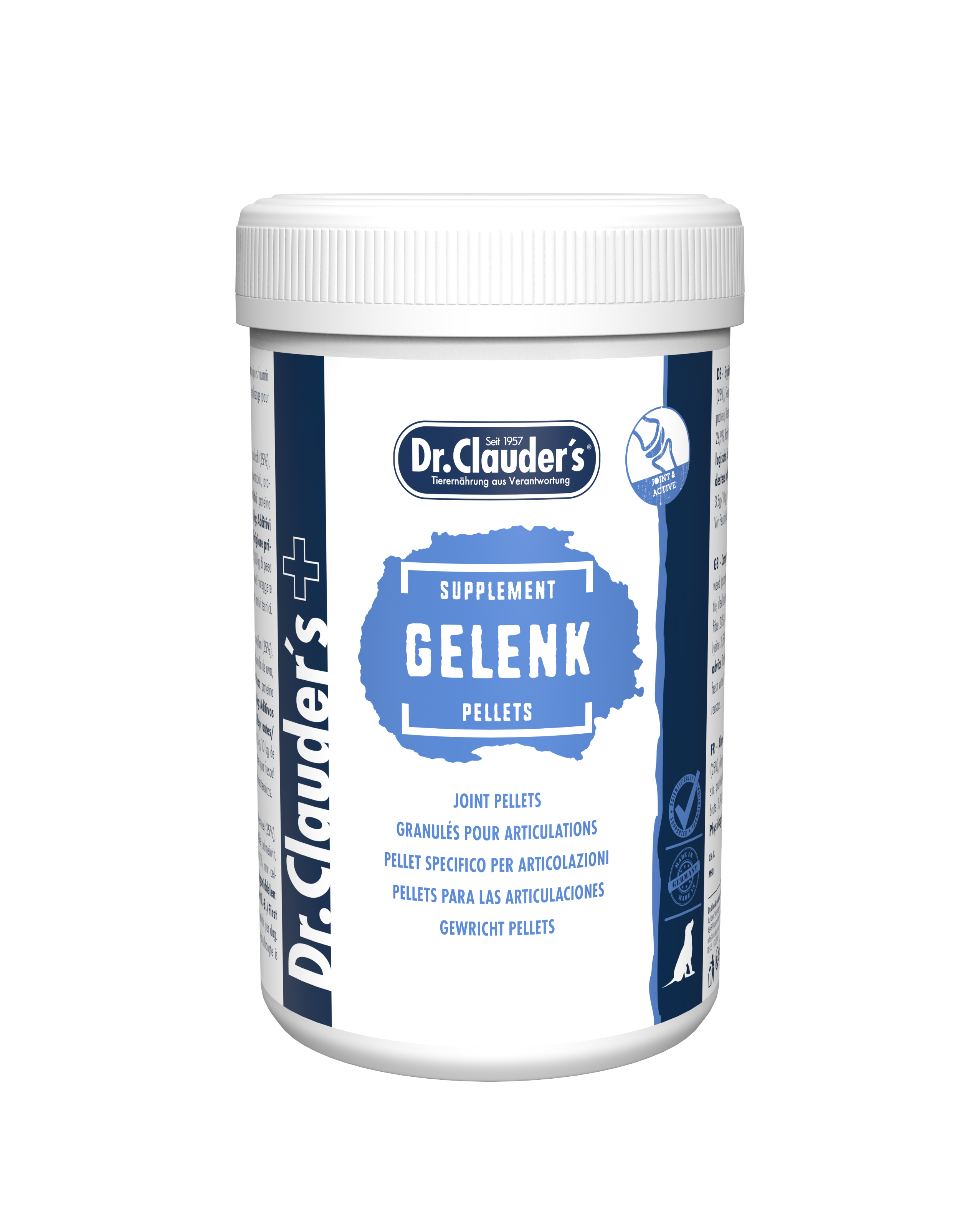 Dr.Clauder's Mobil&Fit Joint pellets granulės šunų sąnariams 675 g