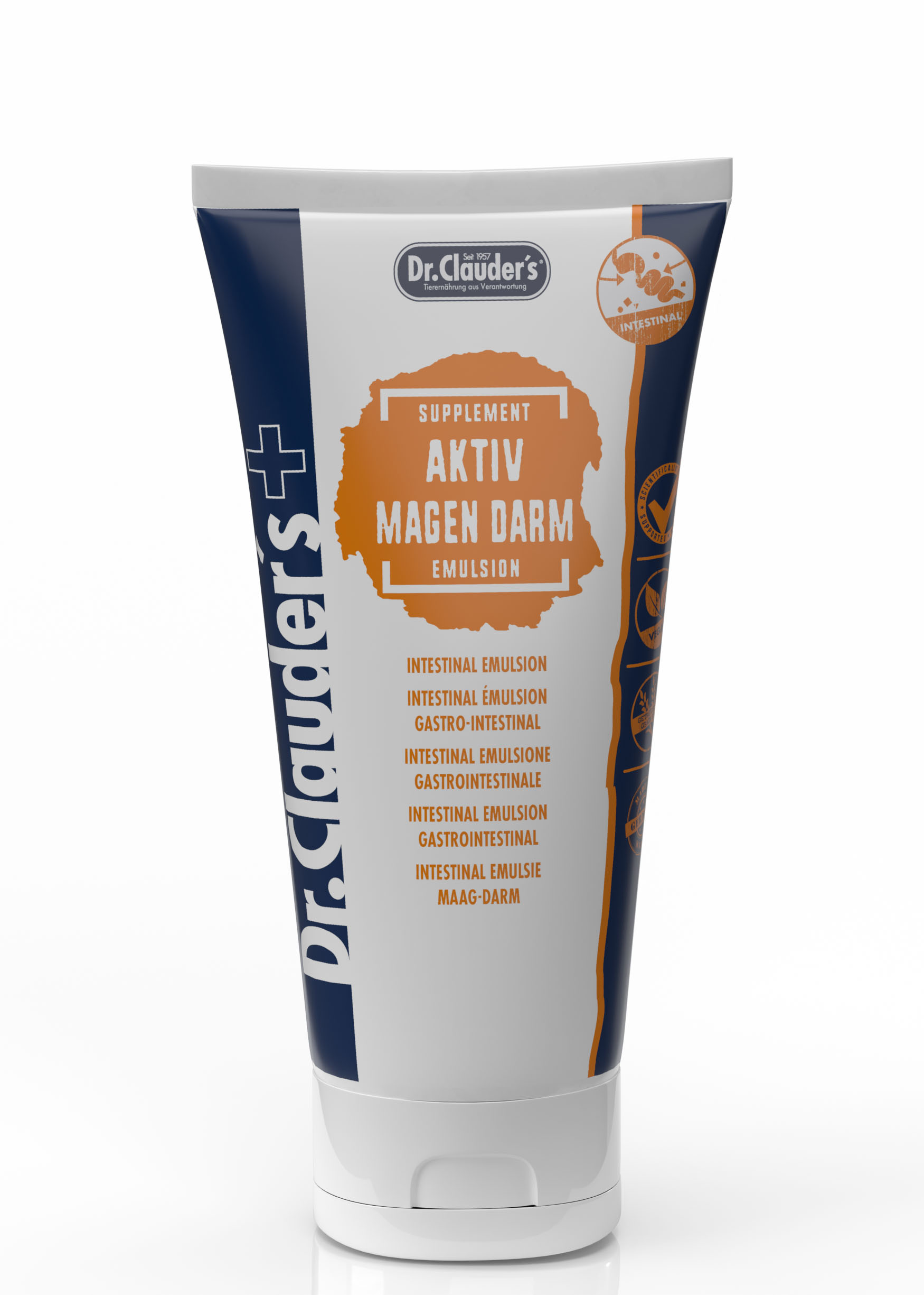 Dr.Clauder's Gastrointestinal emulsija šunims ir katėms 150 g