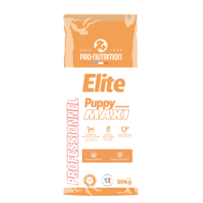 PRO-NUTRITION FLATAZOR ELITE PUPPY MAXI, subalansuotas super premium maistas su gliukozaminu didelių veislių šuniukams 20kg