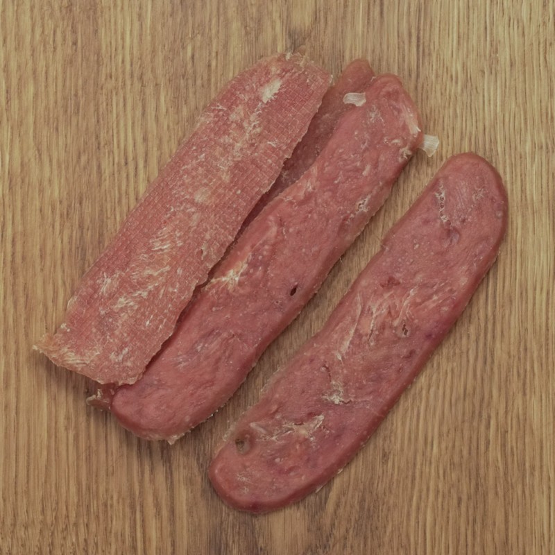 Triušienos juostelės, skanėstas šunims 1 kg