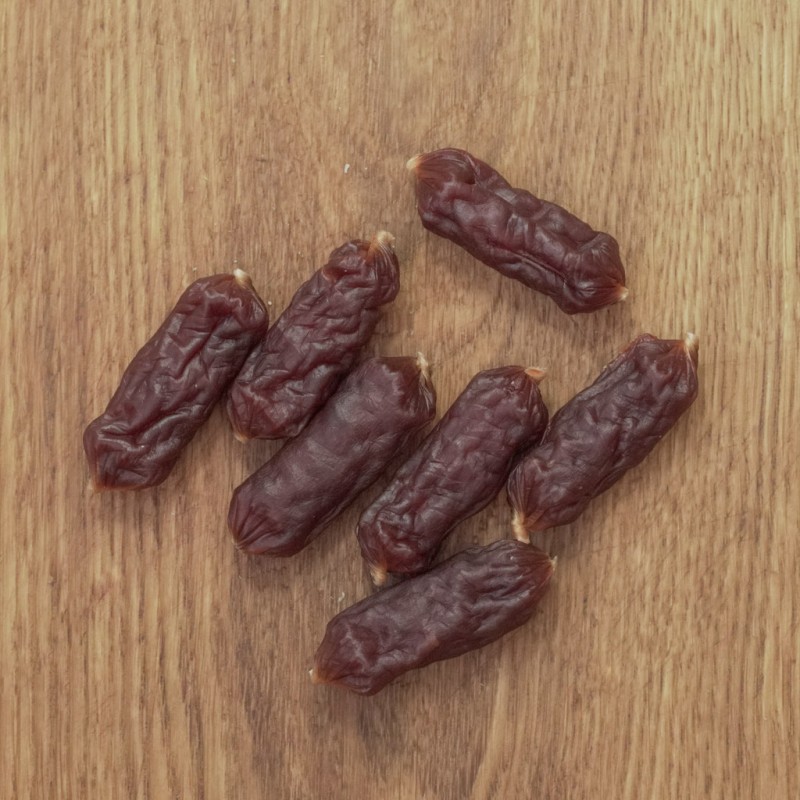 Ėrienos dešrelės, skanėstas šunims 1 kg